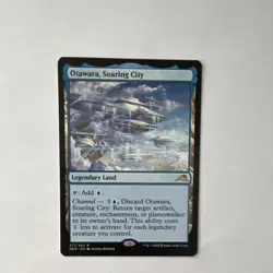 MTG Otawara, Soaring City Kamigawa: Neon Dynasty Legendary Land Rare 271 Regular - Image 1