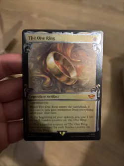 MTG Magic The One Ring Silver Foil Special Edition Showcase Scrolls - Image 3