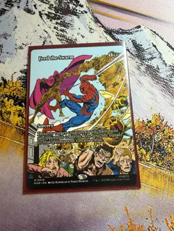 Feed The Swarm Mtg Spiderman Bonus Sheet Comic Showcase - Image 1