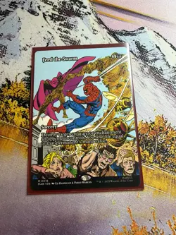 Feed The Swarm Mtg Spiderman Bonus Sheet Comic Showcase - Image 3