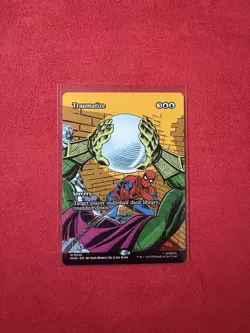 Traumatize - MTG Magic Gathering Spider-Man SPM MAR Marvel Universe #15 Full Art - Image 1
