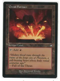MTG Great Furnace Retro Frame Brothers War Magic The Gathering TCG - Image 1
