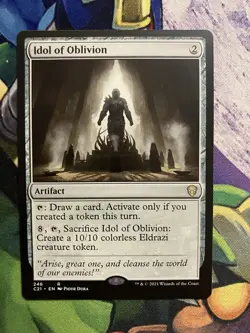 Idol of Oblivion Commander 2021 Regular - Image 1