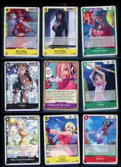 One Piece TCG - EB-03 Heroines Edition - SR - R - Bulk - 151X Card Lot - Image 5