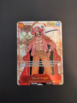 One Piece CCG Gol D. Roger Alternate Art , OP09-118, Mint - Image 1