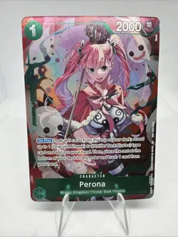 Perona (OP09-034) [R Foil] (NM) - One Piece - Heroine’s Edition Dash Pack (ENG) - Image 1