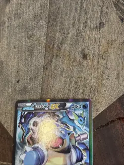 Pokemon TCG Card - Blastoise EX XY122 Black Star Promo Full Art XY Holo - VLP - Image 4