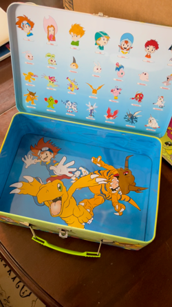 Digimon Metal Suitcase, 3lb of TCG, Drawing Book,& 3 Metal Taco Bell Cards LOT - Image 2