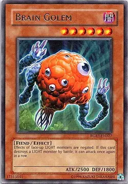 Brain Golem RGBT-EN027 Yu-Gi-Oh! Card NM Unlimited - Image 1