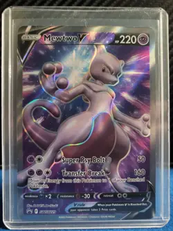 Pokemon Mewtwo V Promo SWSH229 Holo SWSH Promo Lot of 6 Cards - Image 2