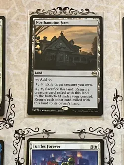 TMNT MTG Rare Cards Lot 9x Near Mint Cards All Sleeved - Image 3