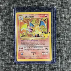 Pokemon TCG Card Charizard Celebrations Holo Holographic #4/102 MP Or HP - Image 5