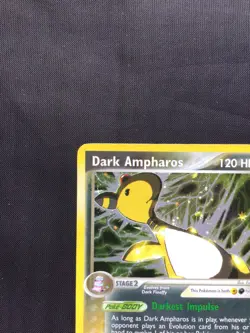 Pokemon Cards: EX Team Rocket Returns Rare Holo: Dark Ampharos 1/109 - Image 3