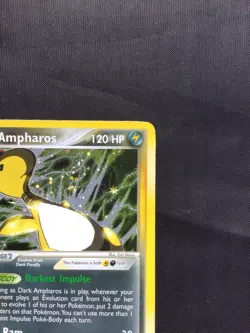 Pokemon Cards: EX Team Rocket Returns Rare Holo: Dark Ampharos 1/109 - Image 4
