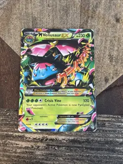 Pokemon TCG M Venusaur EX XY Evolutions 2/108 Mega Holo Rare Card - Image 1