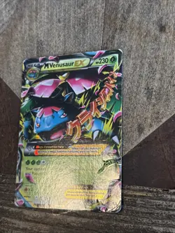 Pokemon TCG M Venusaur EX XY Evolutions 2/108 Mega Holo Rare Card - Image 3