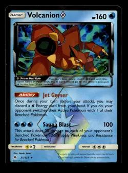 Volcanion Prism Star 31/131 Ultra Rare Forbidden Light Pokemon Card - 2 - Image 1
