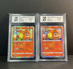 2pc Charizard Pokemon Chinese Exclusive Card Sword&Shield CS5aC 003/127 Z10+ - Image 1