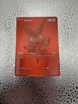 Victini 171/086 SV: Black Bolt Holo Pokemon Card Excellent Condition - Image 1