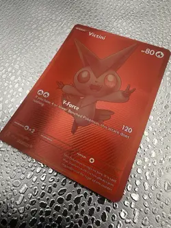 Victini 171/086 SV: Black Bolt Holo Pokemon Card Excellent Condition - Image 2