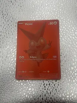 Victini 171/086 SV: Black Bolt Holo Pokemon Card Excellent Condition - Image 3