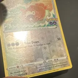 Pokemon Go Bidoof Reverse Holo Card Peelable Ditto, 059/078, TCG - Image 2