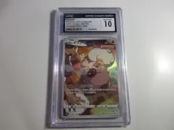 CGC 10 Japanese Rockruff Art Rare Vmax Climax Pokemon Card - Image 1