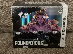 MTG Foundations Collector Booster Box SEALED NEW - Image 1