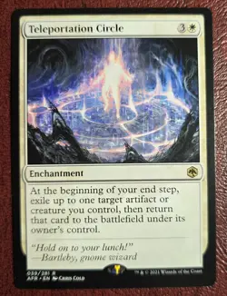 Teleportation Circle - MtG Forgotten Realms - R039 NM 2021 - Image 2