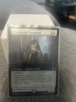 Charismatic Conqueror (Extended Art) Commander: the Lost Caverns of Ixalan Mtg - Image 1