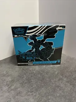Pokemon TCG Scarlet & Violet: Black Bolt Elite Trainer Box *Factory Sealed* ETB - Image 1