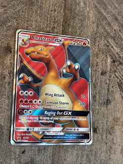 Pokemon TCG Charizard GX SM60-SM Promos Black Star Promo Holo Full Art - Image 5