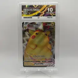 ACE 10 Pikachu VMAX Pokemon TCG SWSH Vivid Voltage 044/185 2020 - Perfect Subs - Image 1