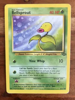 Pokemon Bellsprout 49/64 Jungle Common - Image 1