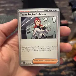 Team Rocket’s Ariana 202/217 Uncommon Ascended Heroes - Pokemon TCG Near Mint NM - Image 1