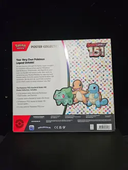 Nintendo Pokemon TCG Scarlet & Violet - 151 Poster Collection Box - 3 Packs - Image 2