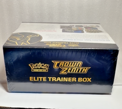 POKEMON CROWN ZENITH FACTORY SEALED ELITE TRAINER BOX ETB - Image 2