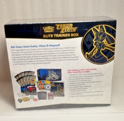 POKEMON CROWN ZENITH FACTORY SEALED ELITE TRAINER BOX ETB - Image 4