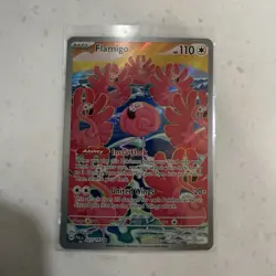 Pokemon Flamigo 227/193 Sv02: Paldea Evolved Illustration Rare Holo - Image 1