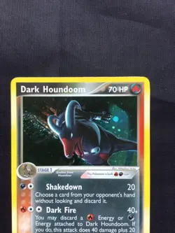 Pokemon Cards: EX Team Rocket Returns Rare Holo: Dark Houndoom 5/109 - Image 2
