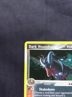 Pokemon Cards: EX Team Rocket Returns Rare Holo: Dark Houndoom 5/109 - Image 3
