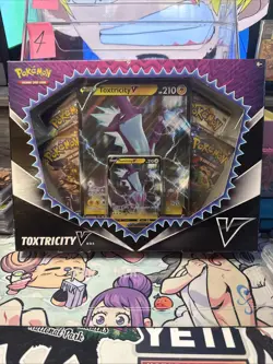 Pokemon TCG Toxtricity V Box (Includes XY Evolutions and Cosmic Eclipse) - Image 1