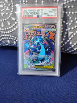 Pokemon Mega Charizard x EX Ultra Premium Collection Psa10 - Image 1