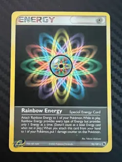 Pokemon TCG EX Ruby & Sapphire 95/109 Rainbow Energy MP - Image 1