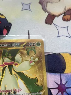 Pokemon TCG Scarlet & Violet-Paldea Evolved Meowscarada EX #271/193 Hyper Rare - Image 4