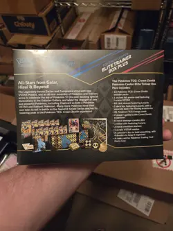 CROWN ZENITH POKEMON CENTER ELITE TRAINER BOX PC ETB NEW SEALED - Image 3