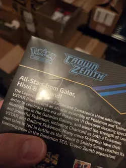 CROWN ZENITH POKEMON CENTER ELITE TRAINER BOX PC ETB NEW SEALED - Image 4