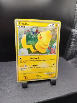 Pokemon Pikachu French Promo Pikachu World Collection Promos PW 7 - Image 1
