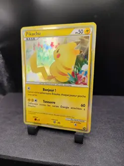 Pokemon Pikachu French Promo Pikachu World Collection Promos PW 7 - Image 2