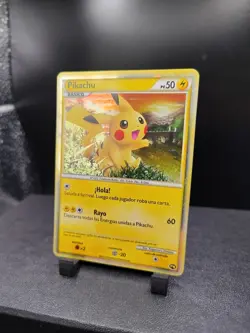 Pokemon Pikachu Spanish Promo Pikachu World Collection PW4 - Image 2